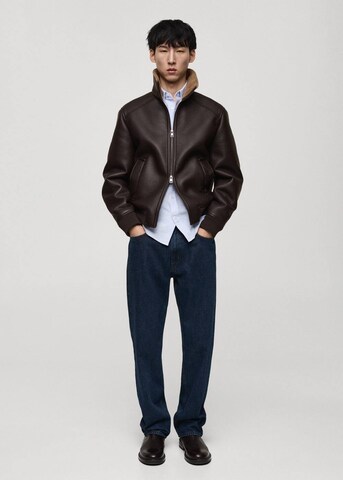MANGO MAN Between-Season Jacket 'Ronald' in Brown