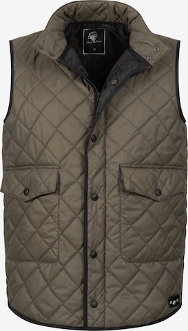 Rock Creek Vest in Green: front