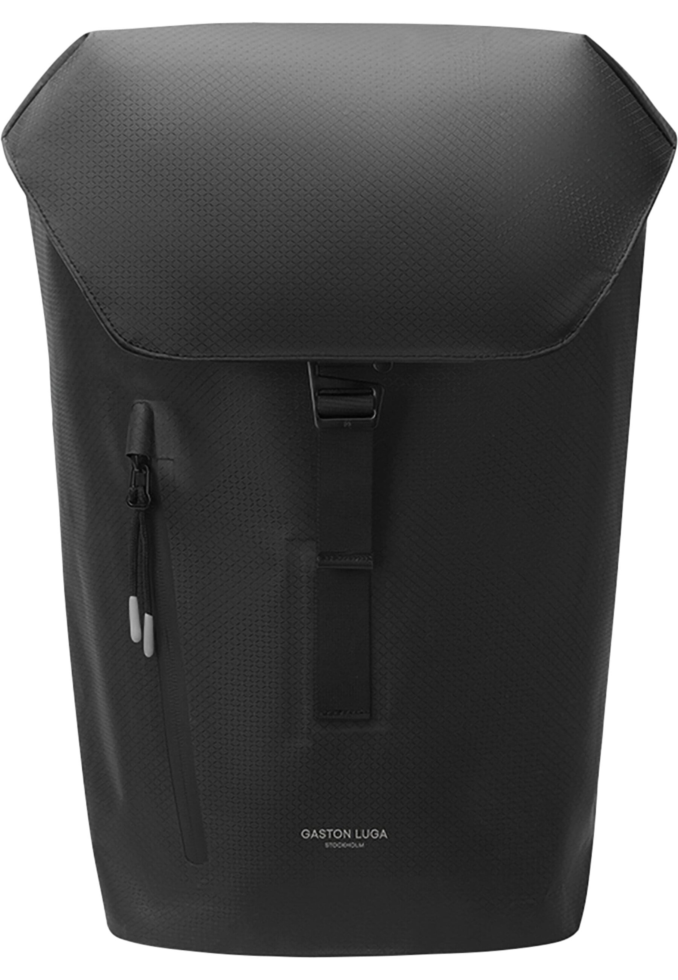 Gaston Luga Backpack in Black: front