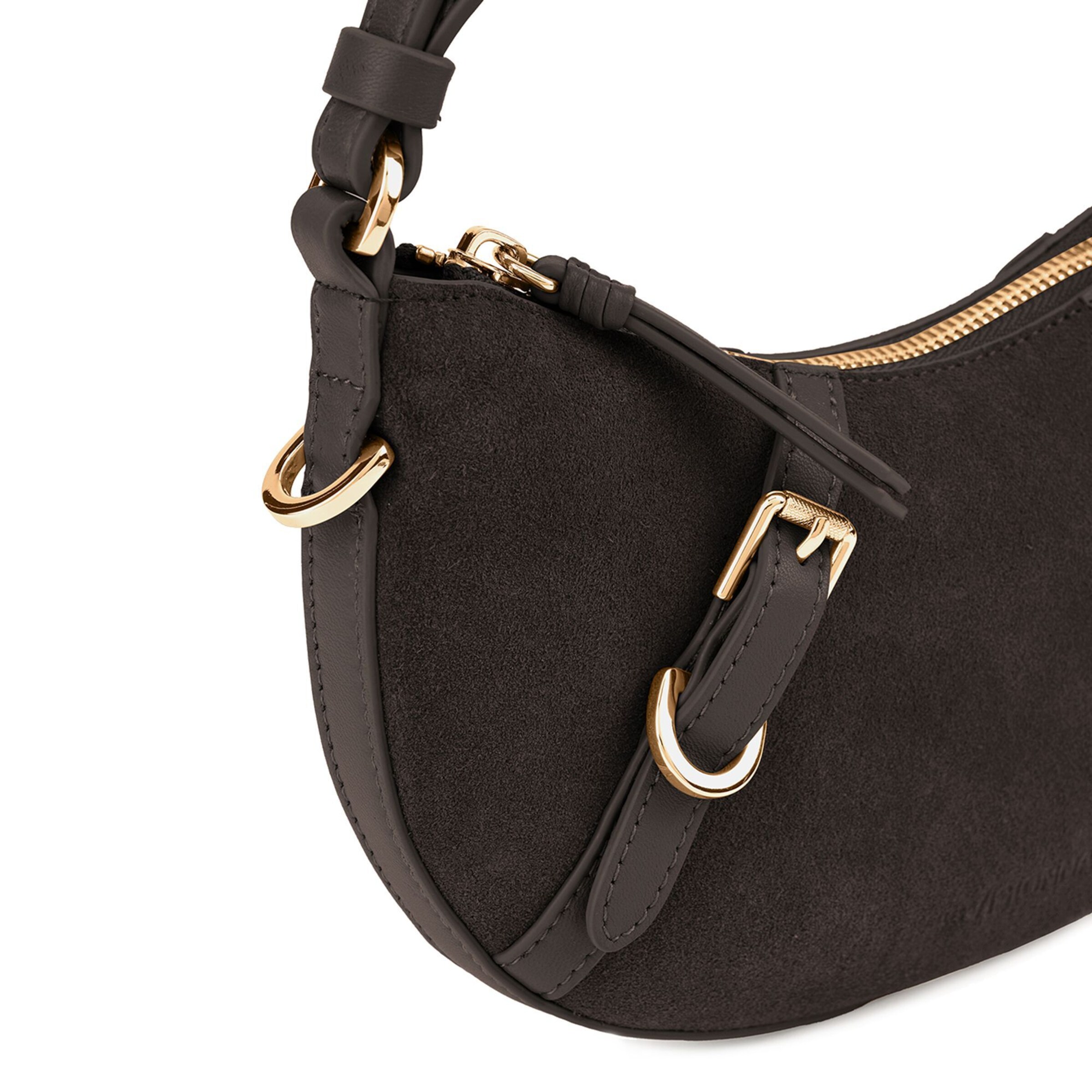 Sac bandoulière 'Enya' Les Visionnaires en noir