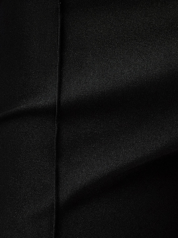 Bershka Zvonový Kalhoty – černá