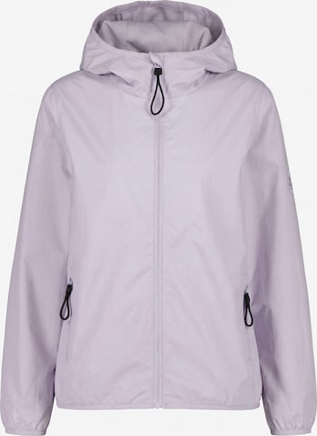 purpurinė alife & kickin Demisezoninė striukė 'Solveid': priekis