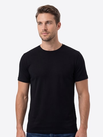 Ragman Unterhemd 'Basic'‌‌‌‌‌ in Schwarz: Vorderseite