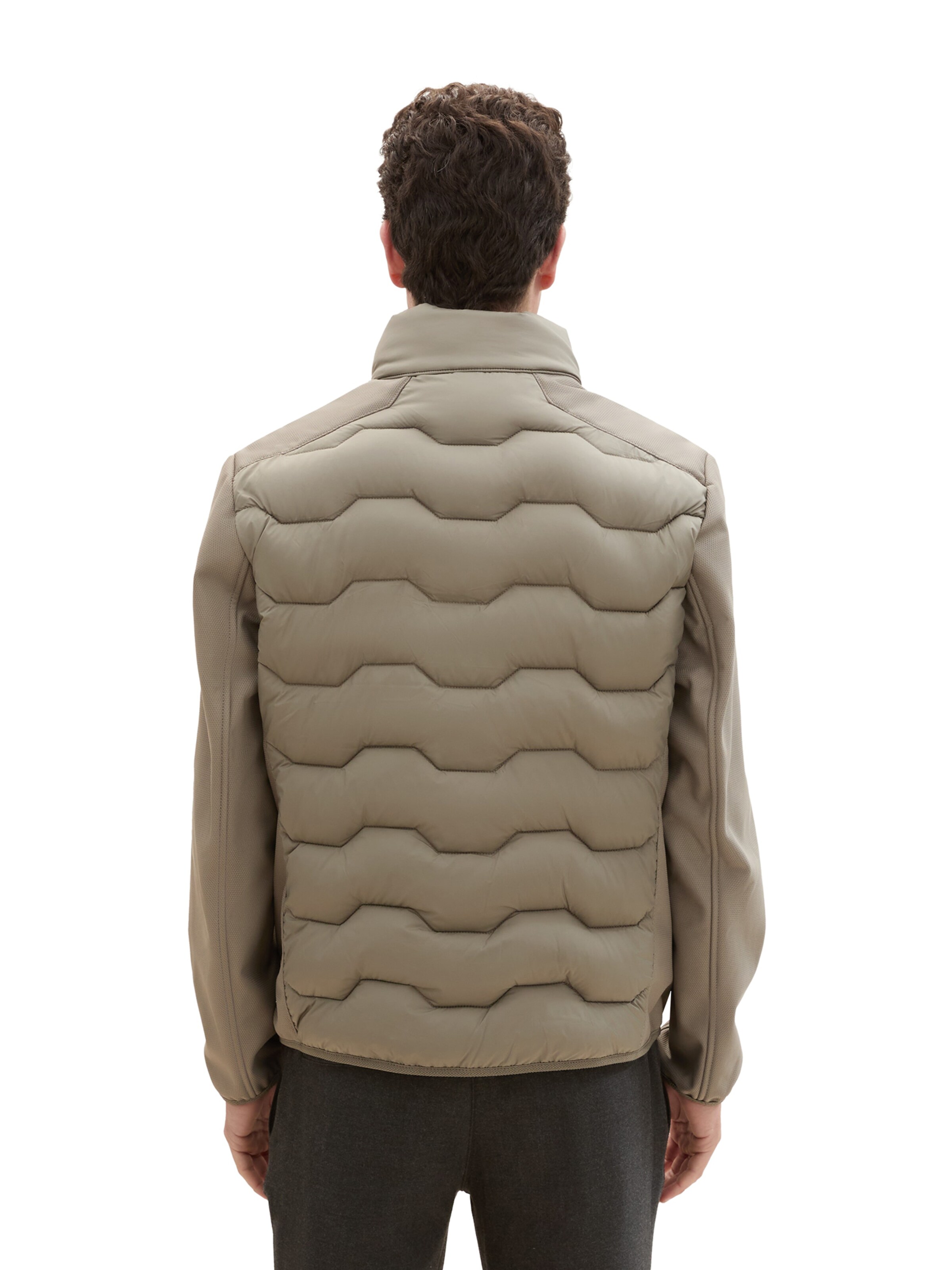 TOM TAILOR Jacke in Grün