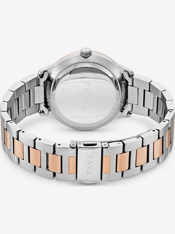 FAVS Analog Watch in Silver