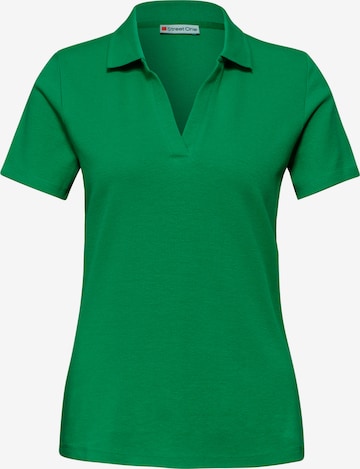 STREET ONE Shirt in Grün: Vorderseite