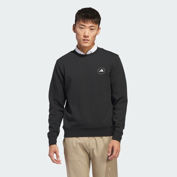 ADIDAS PERFORMANCE Athletic Sweatshirt in Black: front