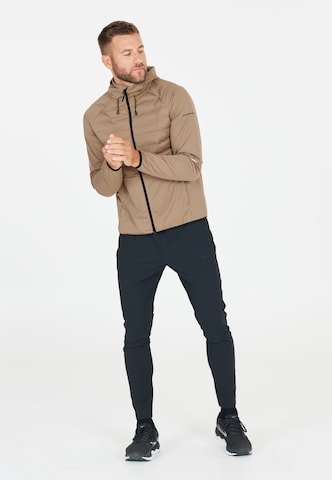 ENDURANCE Athletic Jacket 'Sander' in Brown