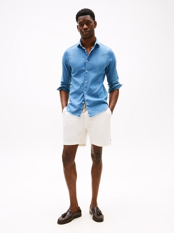 TOMMY HILFIGER Regular Fit Hemd in Blau