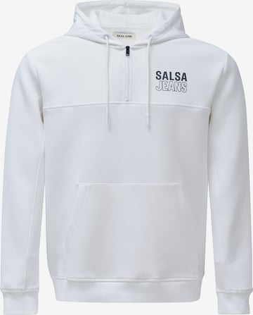 Salsa Jeans langarm-shirts in Weiß: Vorderseite