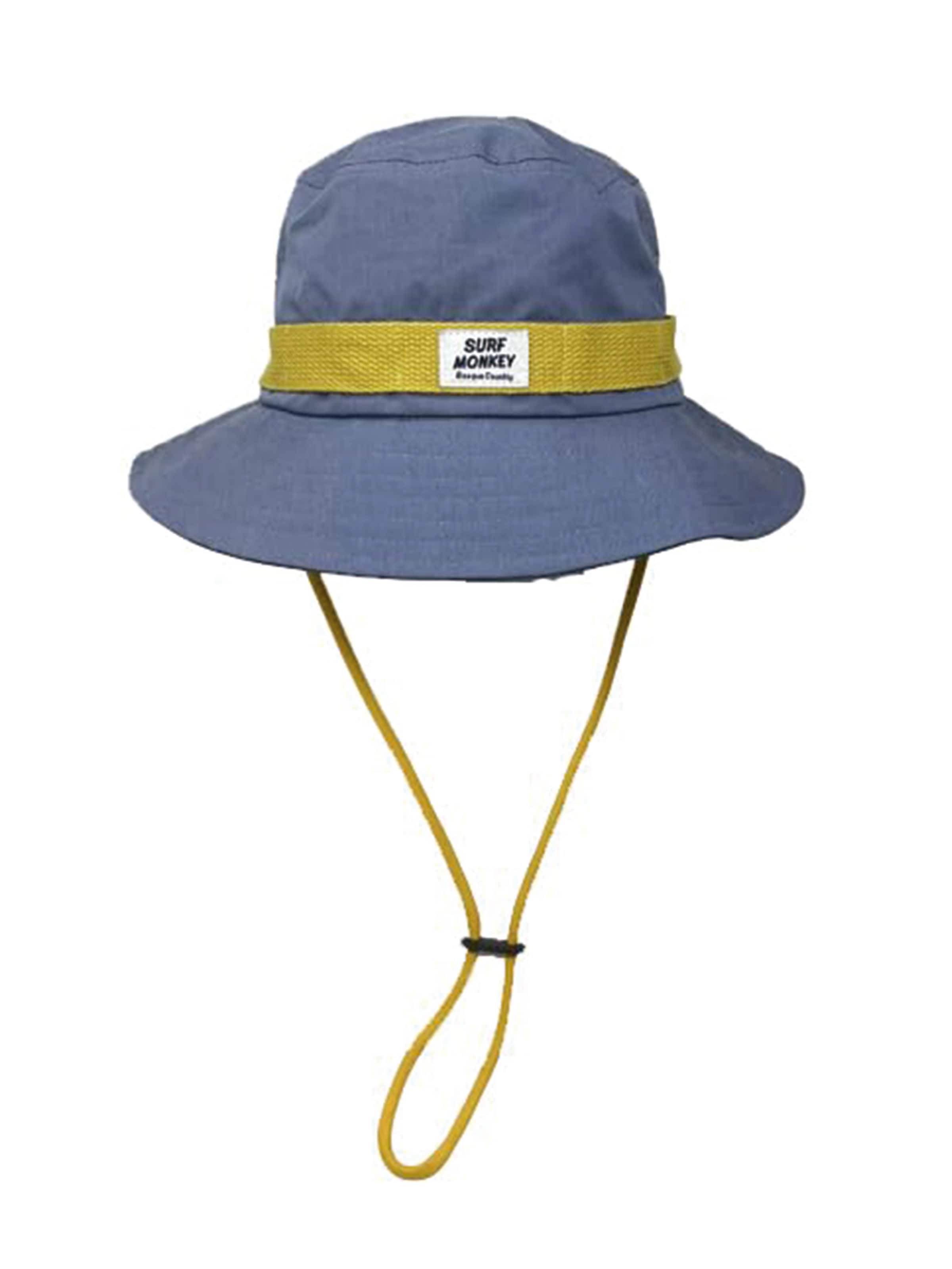 Chapeaux de sports Surf Monkey en bleu : devant