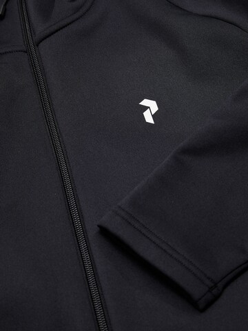 PEAK PERFORMANCE Fleece Jacket in Black