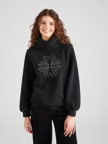 LUHTA Athletic Sweater 'IINATTI' in Black: front