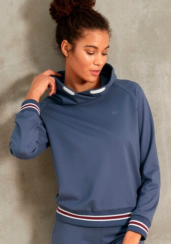 H.I.S Sweatshirt in Blue: front