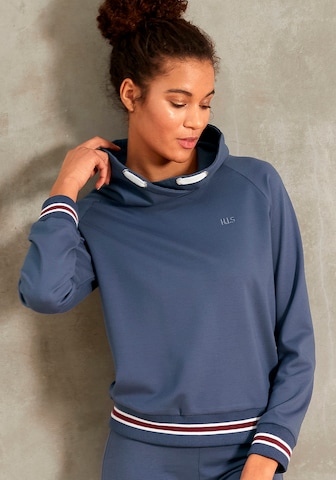 H.I.S Sweatshirt in Blue: front