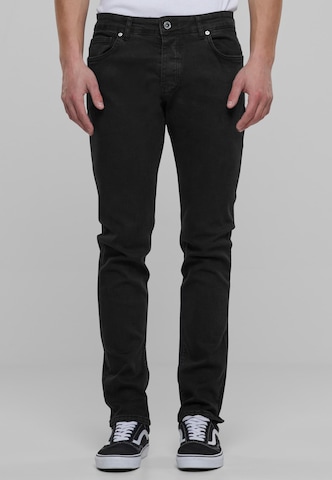 Slimfit Jeans di 2Y Premium in grigio: frontale