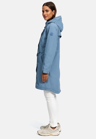 MARIKOO Between-seasons coat 'Megumii 16' in Blue