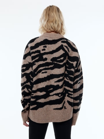 EDITED Sweater 'Luca' in Brown