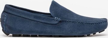 Mocassin Kazar en bleu