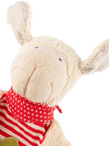 SIGIKID Kuscheltiere 'Schnuffeltuch Natural Stripes Green Collection'‌‌ in Rot