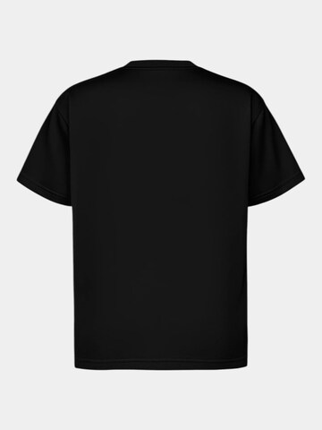 Made By Society Shirt 'Made by Society T-Shirt - T36691' in Zwart