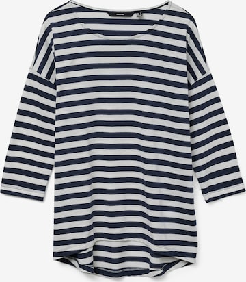 VERO MODA Shirt 'VMLuna Malena' in Blue: front