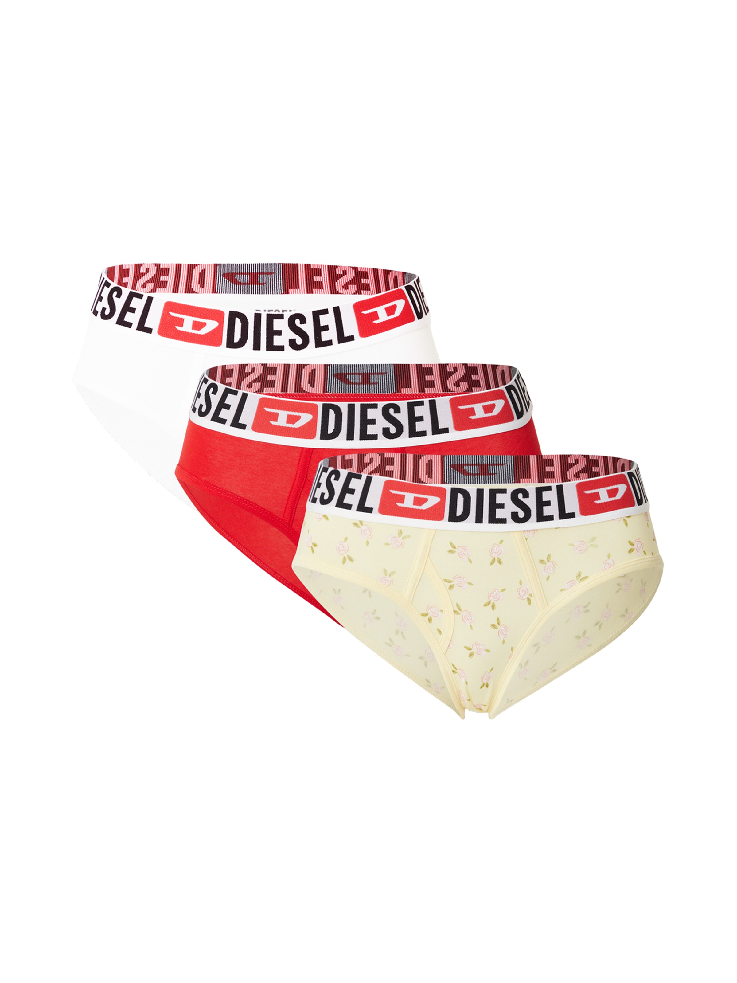 DIESEL Panty in XS in Pastel yellow / Red / White, Item view