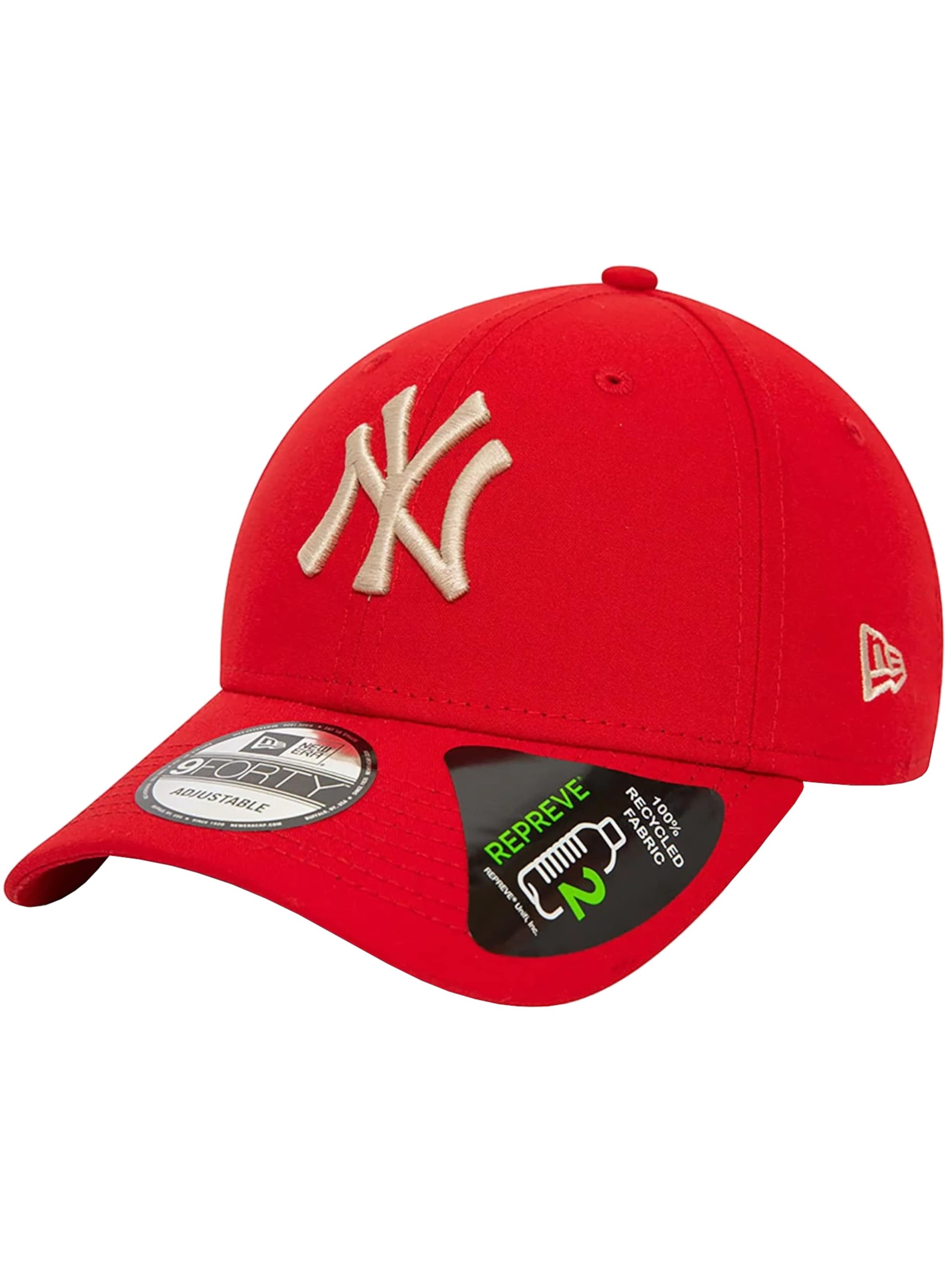 NEW ERA Cap 'New Era Repreve 940 New York Yankees' in Red: front