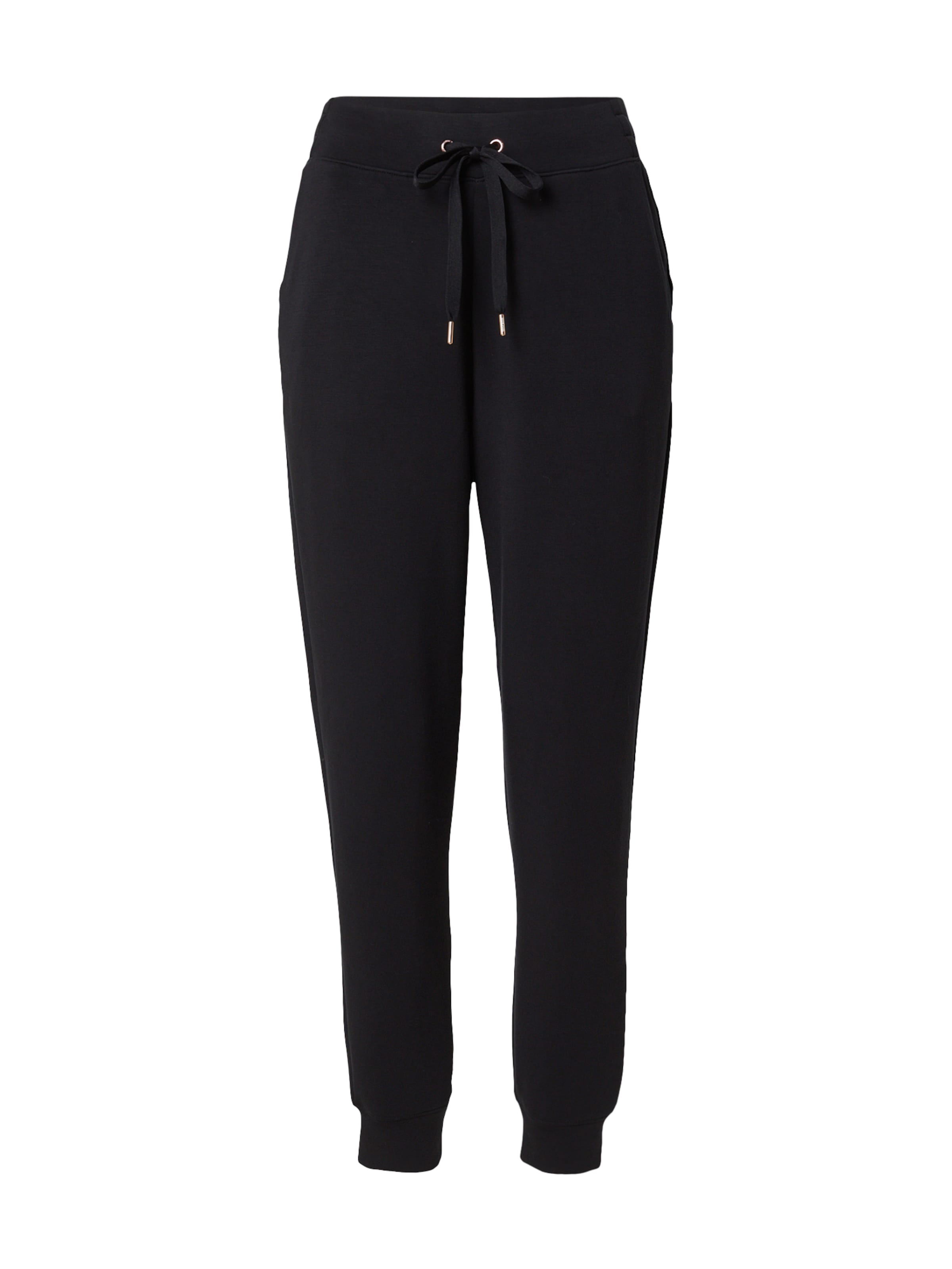 SKECHERS Tapered Nadrág 'Luxe' - fekete: elől