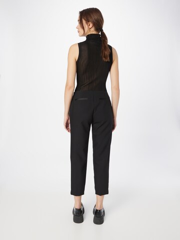 River Island Regular Pleat-front trousers in Black