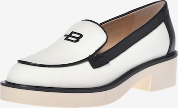 Baldinini Classic Flats in White: front