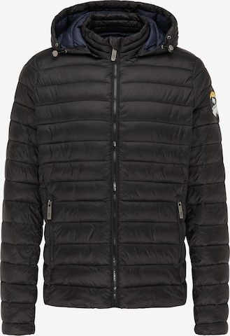 MO Between-Season Jacket in Black: front