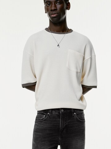 Coupe slim Jean Pull&Bear en noir