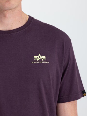 ALPHA INDUSTRIES - Camiseta en lila