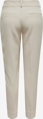 ONLY Regular Trousers with creases 'VERONICA-ELLY' in Beige