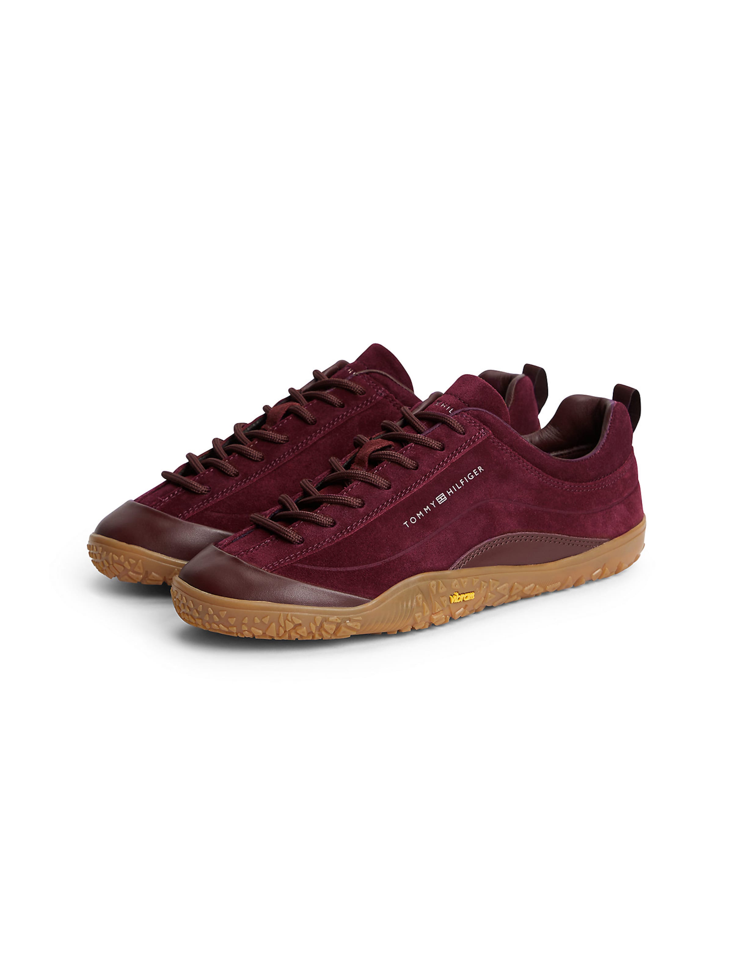 Baskets basses TOMMY HILFIGER en rouge