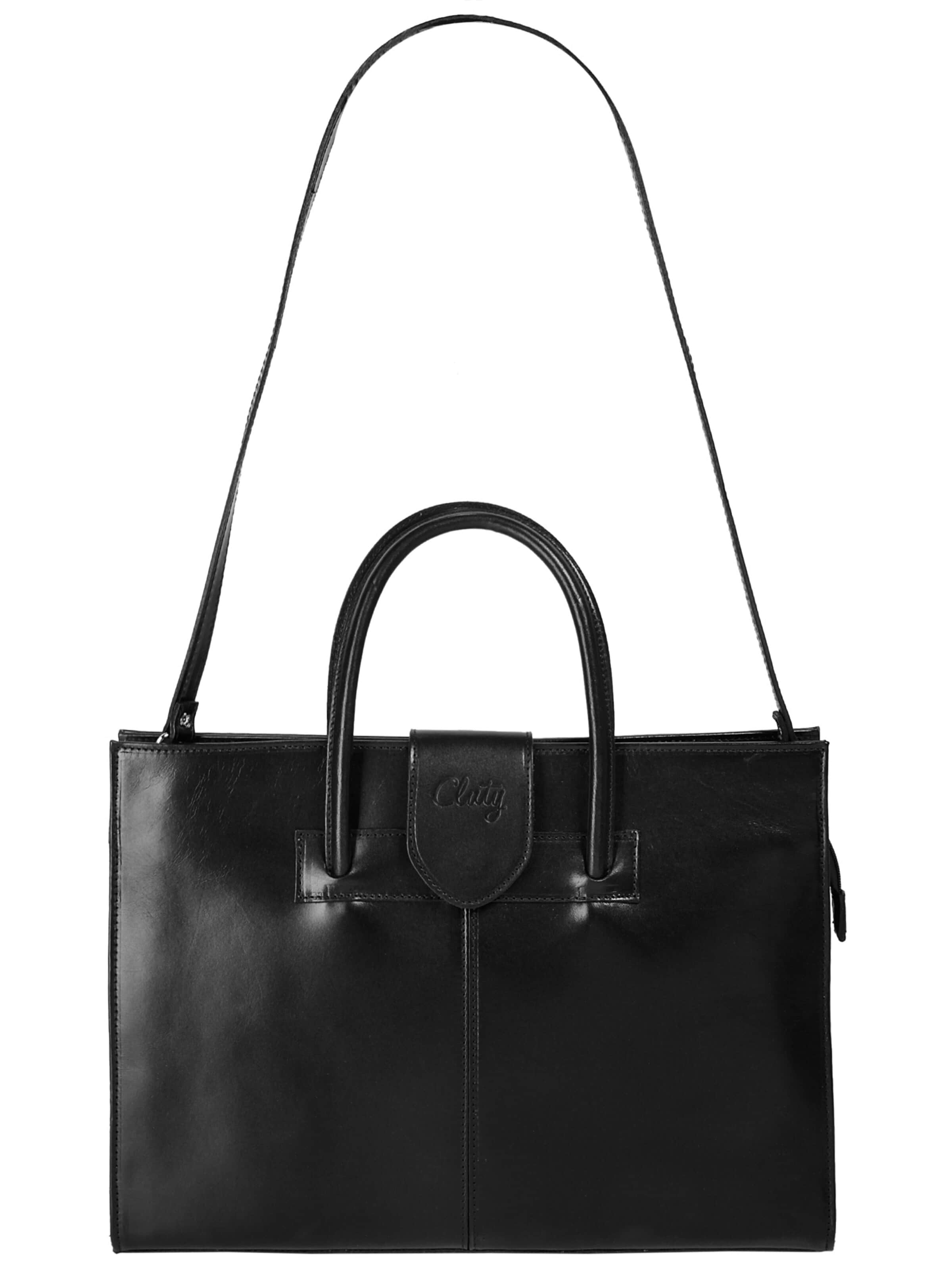 Cluty - Bolso de mano en negro