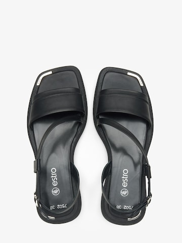 Estro Sandal '54-750' i svart