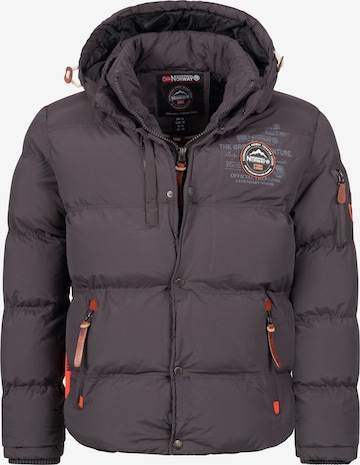 GEOGRAPHICAL NORWAY Winter jacket in Grey: front