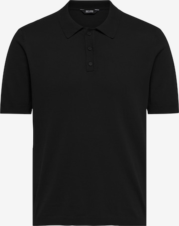 T-Shirt 'Wyler' Only & Sons en noir : devant