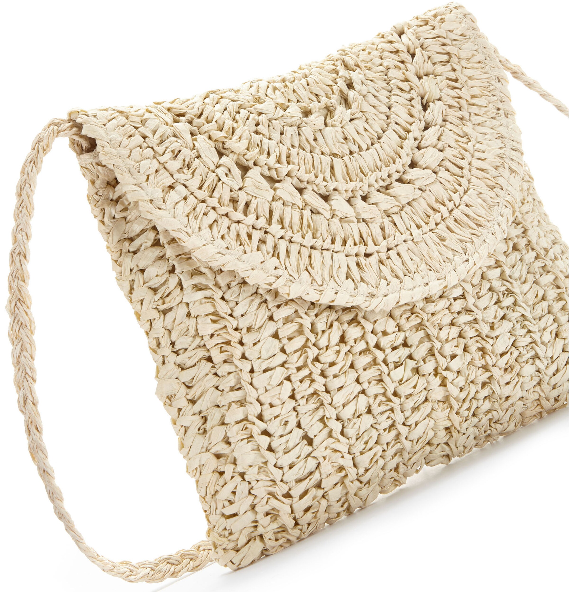 VIVANCE Crossbody Bag in Beige