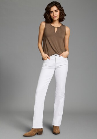 ARIZONA Regular Jeans 'Gerade' in White