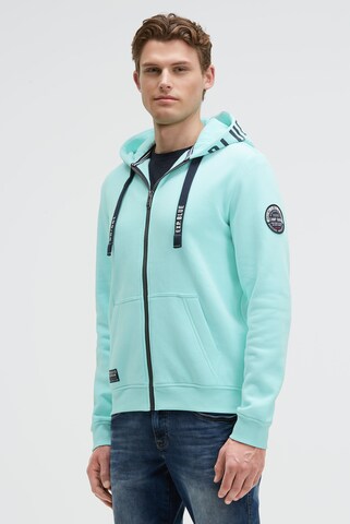 CAMP DAVID Sweatjacke in Blau: Vorderseite