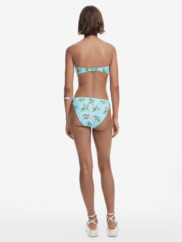 Balconnet Hauts de bikini 'Pineapple' Desigual en bleu