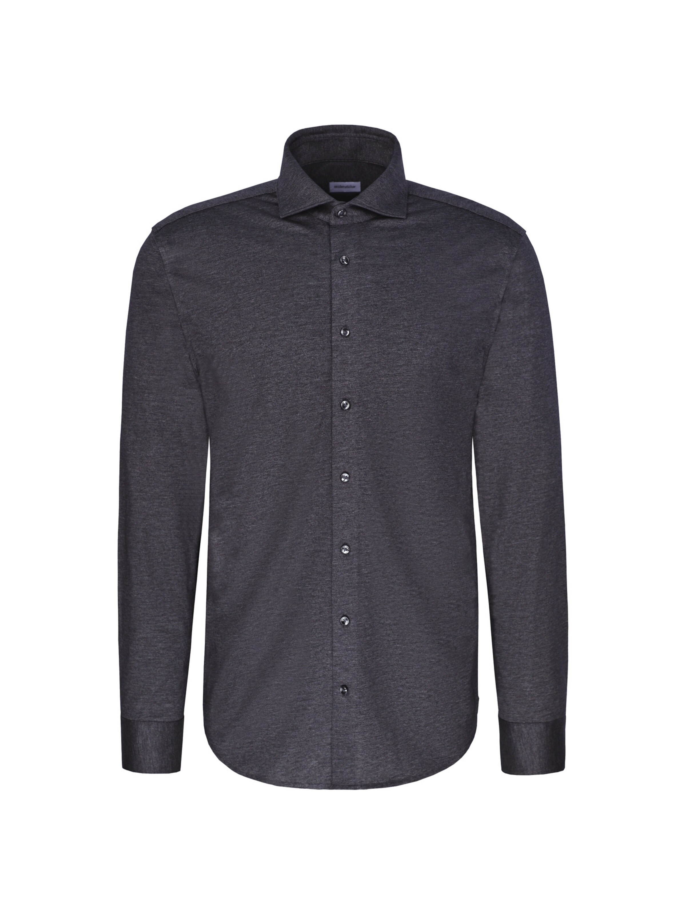 Coupe regular Chemise business SEIDENSTICKER en gris : devant