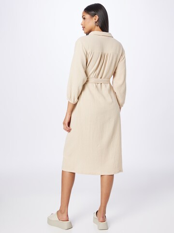 Moves Shirt Dress in Beige