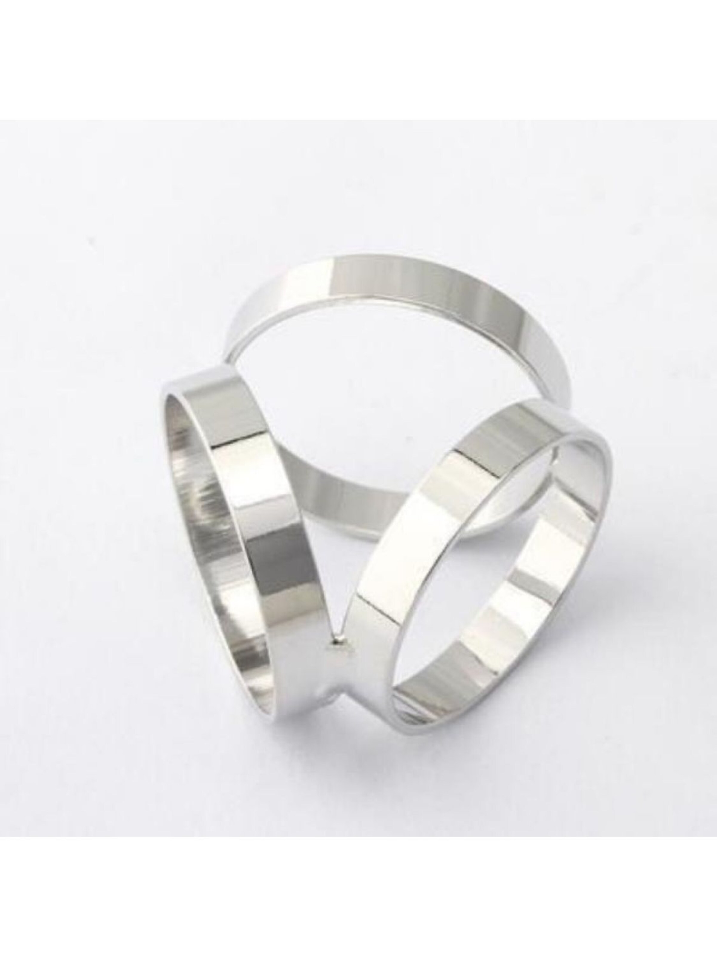 Écharpe 'Bague 3' alberto cabale en argent