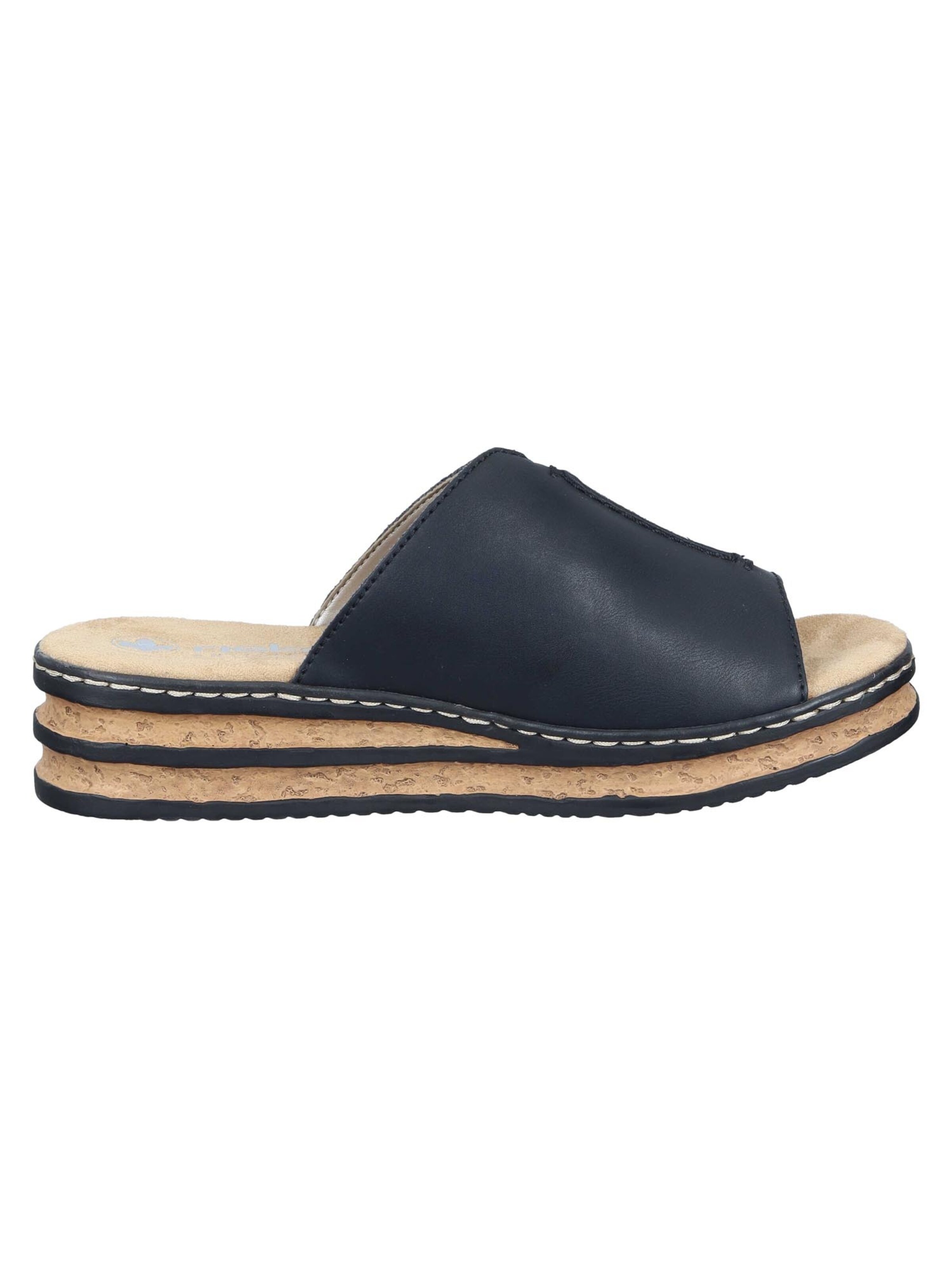 Rieker Mules 'Basic' in Black
