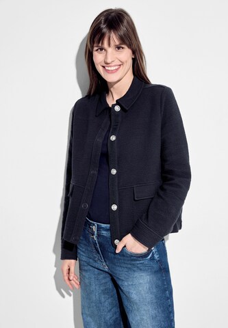 CECIL Between-Season Jacket in Blue: front