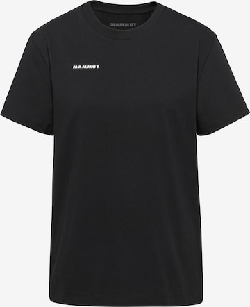 MAMMUT T-Shirt in Schwarz: Vorderseite